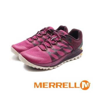 【MERRELL】女 ANTORA 2 GORE-TEX 防水郊山健行鞋 女鞋(桃紅)