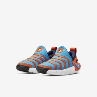 【NIKE 耐吉】休閒鞋 運動鞋 NIKE DYNAMO GO PS 男鞋 女鞋中童 藍橘(DH3437403)