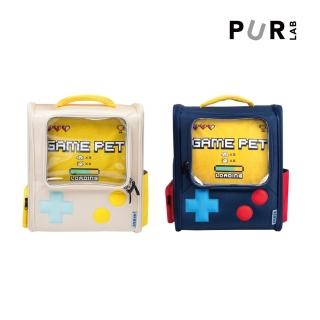 【PurLab 噗扑實驗室】遊戲機寵物外出包(三面大開口 方便進出)