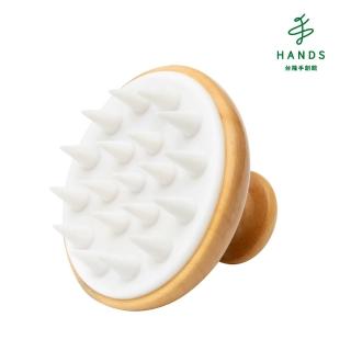 【TOKYU HANDS 台隆手創館】伴佳家原木洗頭刷/頭皮按摩刷