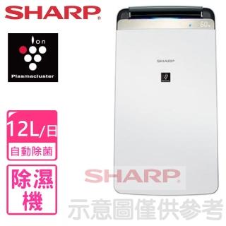 【SHARP 夏普】12公升清淨除濕機(DW-J12FT-W)