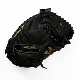 【MIZUNO 美津濃】棒球手套 捕手 少年用 黑X金(311668 R)