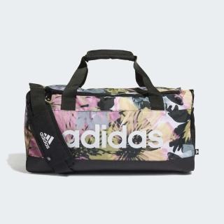 【adidas 愛迪達】Lin Duf S Gfx W    女 健身包 旅行背袋 手提袋 訓練 花卉 愛迪達 粉彩(HI6006)