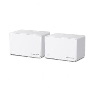 無線路由器 【Mercusys 水星】WiFi 6 AX3000 雙頻 Gigabit 真 Mesh 無線網路路由器 分享器(支援MOD/Halo H80X 二入組)