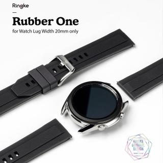 【Ringke】三星 Galaxy Watch Rubber One 錶耳 20mm 環保橡膠錶帶(Rearth 不鏽鋼錶扣)