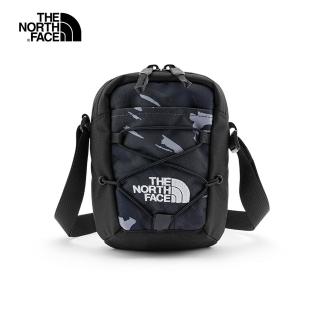 【The North Face】北面男女款灰黑迷彩輕巧百搭休閒單肩包｜52UC94G