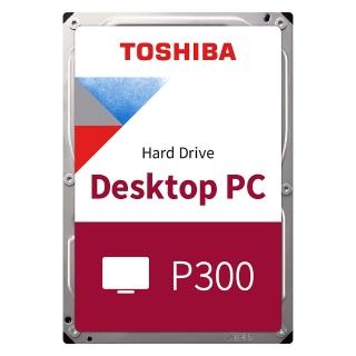 【TOSHIBA 東芝】P300 4TB 3.5吋 5400轉 128MB 桌上型內接硬碟(HDWD240UZSVA)