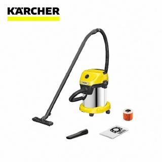 【KARCHER 凱馳】多功能乾濕吸塵吹風機 Karcher WD3S  *德國凱馳台灣公司貨*(Karcher WD3S)
