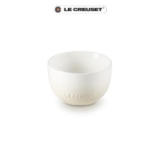 【Le Creuset】瓷器花蕾系列餐碗11cm(蛋白霜)