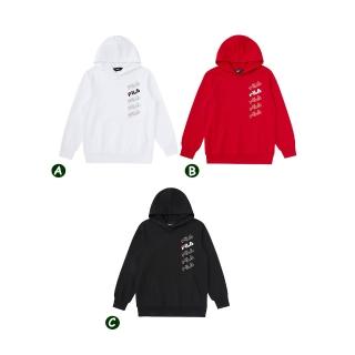 【FILA】KIDS 童長袖連帽上衣-共3款任選(1TEW-8903)