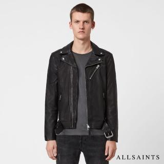 【ALLSAINTS】RIGG 柔順綿羊皮騎士皮衣(修身版型)