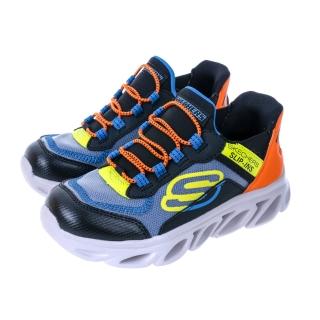 【SKECHERS】男童系列 瞬穿舒適科技 FLEX GLIDE(403840LBLMT)