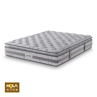 【HOLA】Beverly比佛利墨尼卡-石墨烯纖維乳膠獨立筒床墊(雙人 5x6.2呎)