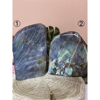 【Cocozy世界水晶原礦】彩光拉長石擺件(招財旺財聚財)