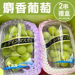 【甜露露】日本麝香葡萄 2串(350-400g/串)