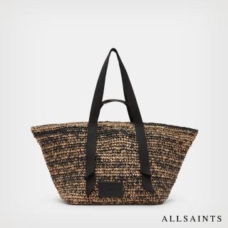 【ALLSAINTS】JACQUELINE 編織大容量雙背帶托特包