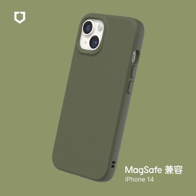 【RHINOSHIELD 犀牛盾】iPhone 14/13 6.1吋 SolidSuit MagSafe兼容 超強磁吸手機保護殼(經典防摔背蓋殼)