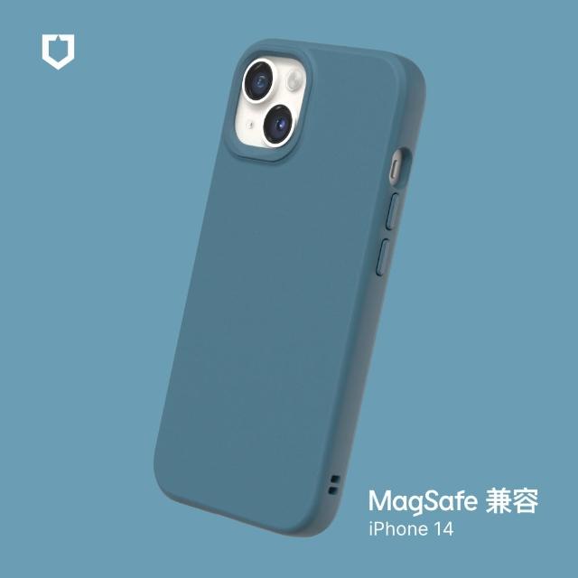 【RHINOSHIELD 犀牛盾】iPhone 14/13 6.1吋 SolidSuit MagSafe兼容 超強磁吸手機保護殼(經典防摔背蓋殼)
