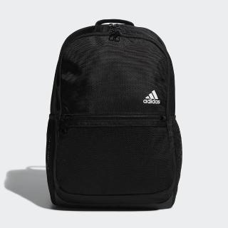 【adidas 愛迪達】後背包 運動包 書包 旅行包 登山包 黑 HP1464