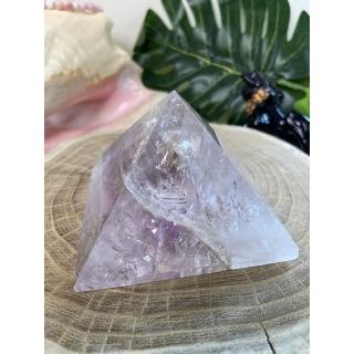 【Cocozy世界水晶原礦】紫晶金字塔爆彩虹(消磁化煞增能量)