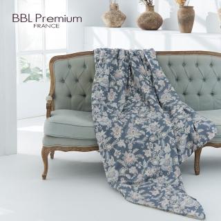 【BBL Premium】100%天絲印花傳統涼被-幻嚮宮廷-薔薇黑(單人)