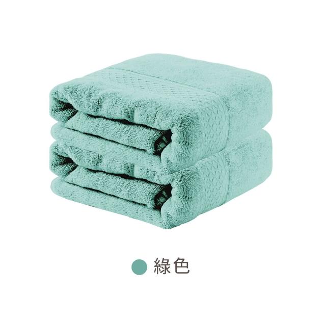 【Incare】超優質高級100%純棉厚款素色大浴巾_超值6入組