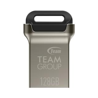 【TEAM 十銓】C162 128GB 迷你金彩碟 USB 3.2 鋅合金的材質 隨身碟(防水+終身保固)