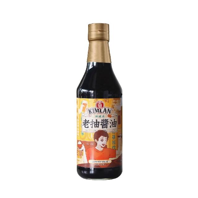 【金蘭食品】金蘭復古限定醬油590ml(生抽醬油/老抽醬油/蒸魚醬油)