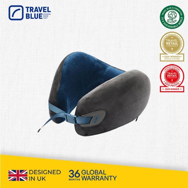 【Travel Blue 藍旅】新色上市 豪華頸枕  低調奢華/頭等艙等級頸枕(飛機枕/旅行頸枕)