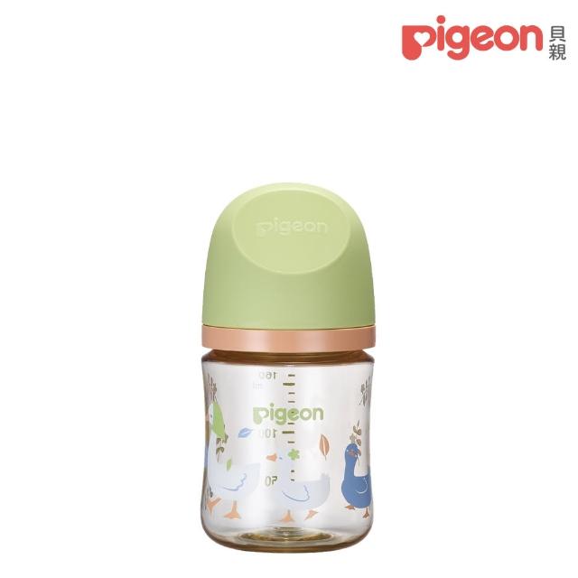 【Pigeon貝親 官方直營】第三代母乳實感彩繪款PPSU奶瓶160ml(3款)