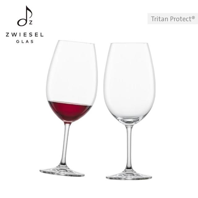 【ZWIESEL GLAS】ZWIESEL GLAS Ivento 波爾多紅酒杯 633ml 2入禮盒組(波爾多紅酒杯)