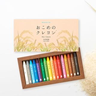 【mizuiro】米製兒童無毒蠟筆16色(日本製)