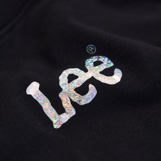 【Lee】女裝 長袖厚T / 胸前亮片 小LOGO 共2色 季節性版型(LL220437745 / LL220437K11)