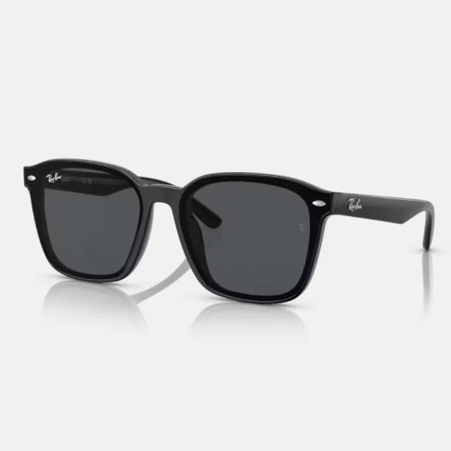 【RayBan 雷朋】周杰倫同款 膠框抗UV太陽眼鏡(RB4392D-601/87、601/80、601/93、645087 66mm多款任選)