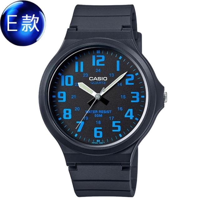 【CASIO 卡西歐】卡西歐大錶徑簡約石英錶-多款任選(公司貨全配盒裝)