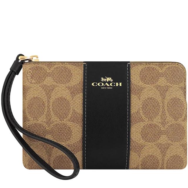 【COACH】大C PVC/皮革手拿包(多款)