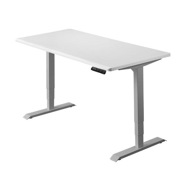 【FUNTE】Prime 4 旗艦款電動升降桌/三節式+ 120x80cm 四方桌板 八色可選(辦公桌 電腦桌 工作桌 書桌)