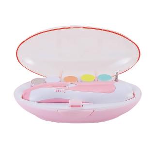 【美甲修復】多功能嬰兒電動磨甲器-附六種磨頭(安全 戶外 美甲 指甲 磨甲機 修甲器 母嬰用品 安全修甲)