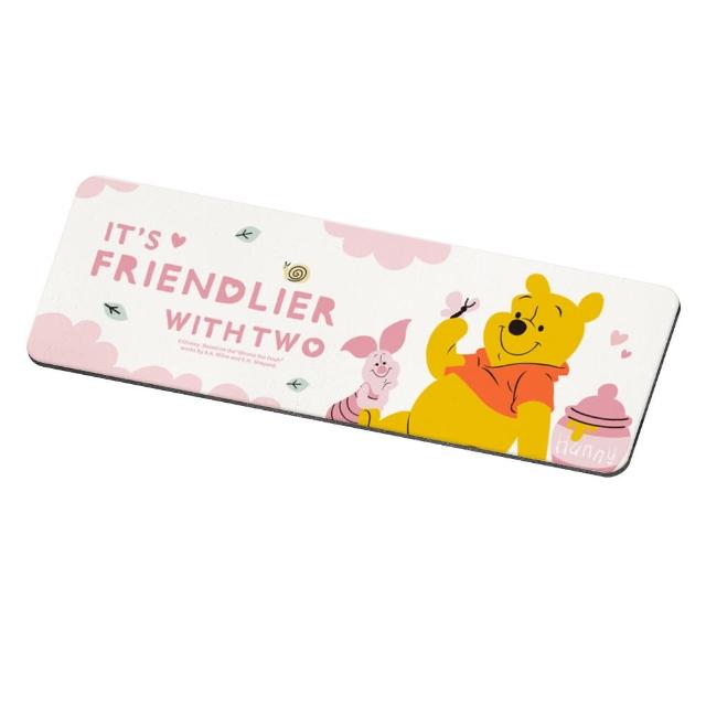 【收納王妃】Disney 迪士尼 維尼系列 軟式硅藻土 洗漱墊(24x8x0.5 防潮 杯墊 瀝水)