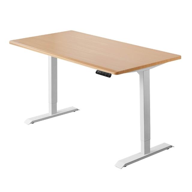 【FUNTE】Prime 4 旗艦款電動升降桌/二節式+ 150x80cm 四方桌板 八色可選(辦公桌 電腦桌 工作桌)