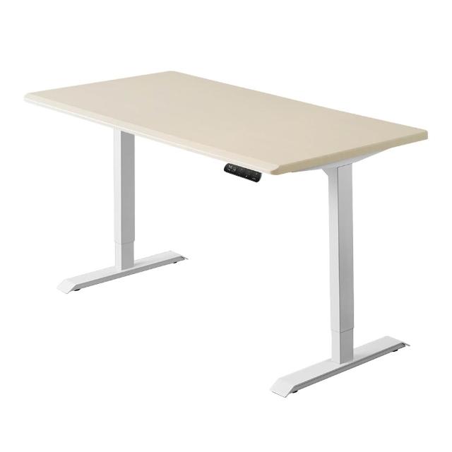 【FUNTE】Prime 4 旗艦款電動升降桌/二節式+ 150x80cm 四方桌板 八色可選(辦公桌 電腦桌 工作桌)