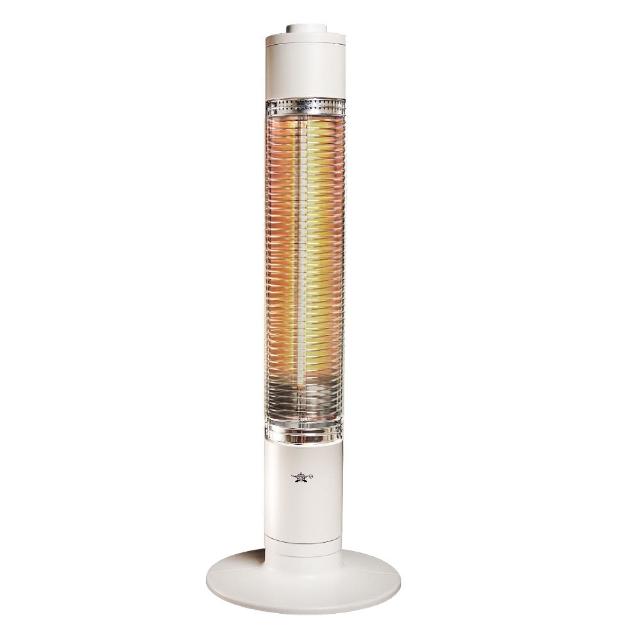 【aladdin】0.2秒瞬熱石墨遠紅外線電暖器SH-G1100T綠色/白色(適用8-15坪)