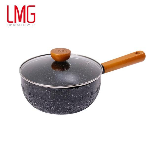【LMG】任選不沾雙鍋組｜不沾雪平鍋/玉子燒鍋/炒鍋任選2鍋
