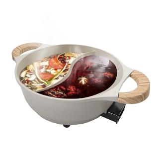 【SANLUX 台灣三洋】.5L 多功能料理鴛鴦鍋 DHPS-512CF(雙鍋多用)