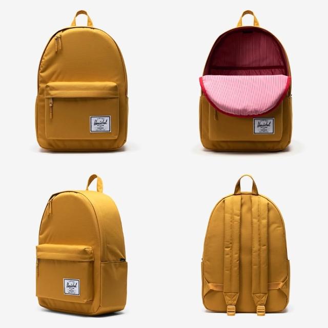 【Herschel】Classic XL 特大 黑色 全黑 帆布 防潑水 尼龍內裡 可放水壺 大容量 書包 男女