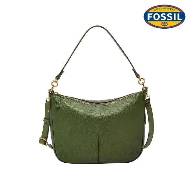 【FOSSIL】Jolie 真皮新月斜背包 (多色可選)