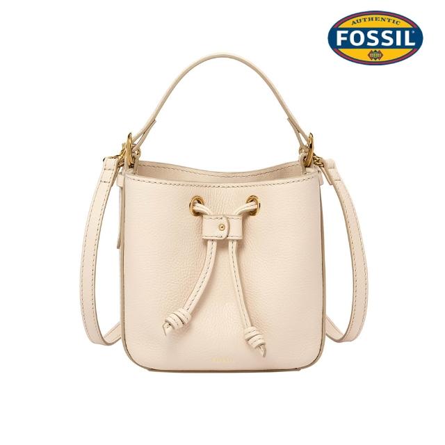 【FOSSIL】經典百搭真皮斜背包/水桶包 送禮推薦 (多款任選)