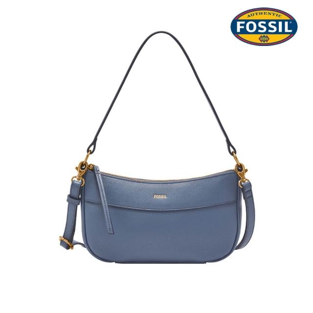 【FOSSIL】經典百搭真皮斜背包/兩用包 送禮推薦 (多款任選)