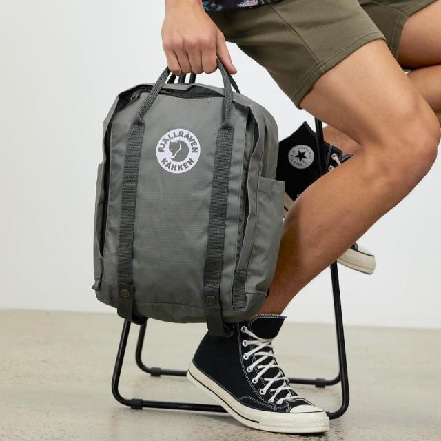 【Fjallraven】北極狐 Tree Kanken 灰綠 高階款 環保材質 仿舊 小狐狸 瑞典 空肯包 放水壺
