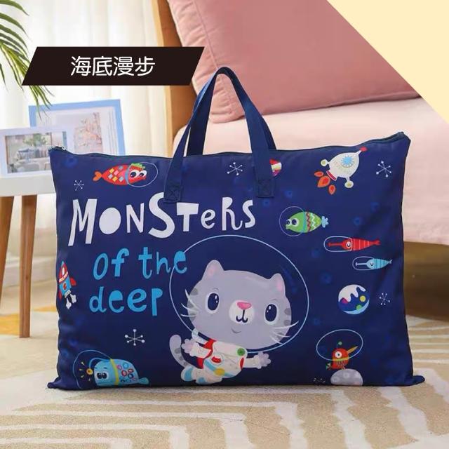 【Mua 姆兒選品】幼稚園睡袋棉被袋睡袋收納袋加厚牛津布棉被收納袋-2XL超大號(旅行收納袋 防水袋 收納袋)